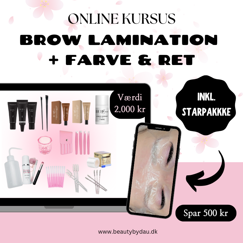 Brow Lamination Kurs – inkl. Starter-Set