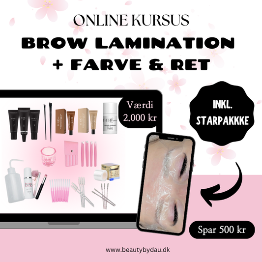 Brow Lamination Kurs – inkl. Starter-Set