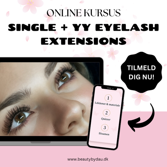 Kurs für Einzel- und YY-Wimpernverlängerung – inkl. Starterset