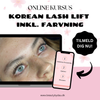 Korean Lash Lifting Kurs