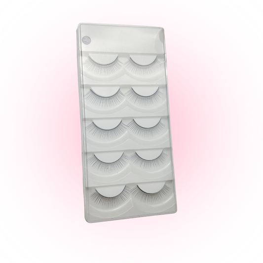 Training Lashes für Wimpernverlängerungen